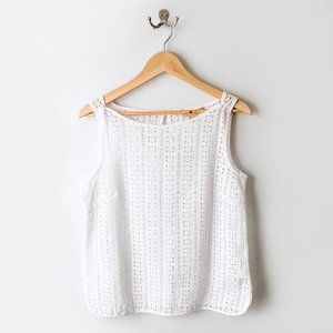 🌱 Banana Republic White Top | Medium